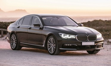 Накладка бампера BMW 7 G11/G12 Carbon (red) фото