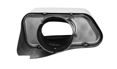 Насадки глушителей BMW F10 / F11 / F18 в стиле 550i V8 LCI фото