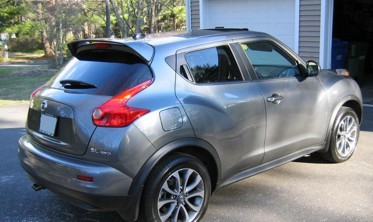 Спойлер крышки багажника Nissan Juke I фото