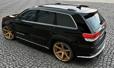 Боковые накладки заднего бампера Jeep Grand Cherokee IV (WK2) Summit (послерест.) фото