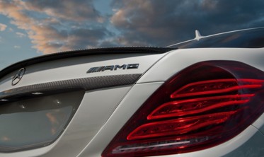 Спойлер багажника Mercedes S-class W222 в стиле AMG фото