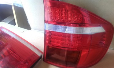 Новые диодные фонари (оптика задняя) BMW X5 E70 дорестайл фото