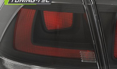 Тонированные тюнинг фонари задние VOLKSWAGEN GOLF 7 хетчбек фото