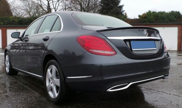Спойлер багажника Mercedes C-класса W205 седан в стиле AMG фото