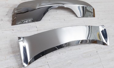 Комплект накладок BMW X5 F15 (хром) фото