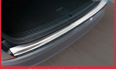 Защитная накладка на задний бампер Skoda Kodiaq фото