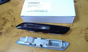 Чорні LED повороти бічні BMW F10/F11 2010-2013 фото