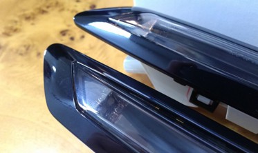 Чорні LED повороти бічні BMW F10/F11 2010-2013 фото