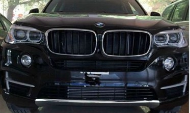 Комплект накладок BMW X5 F15 (хром) фото