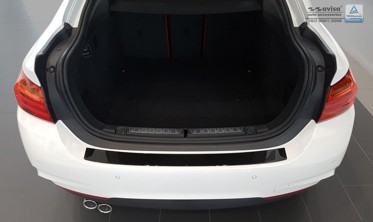Накладка на бампер BMW 4 F36 Gran Coupe Carbon  фото