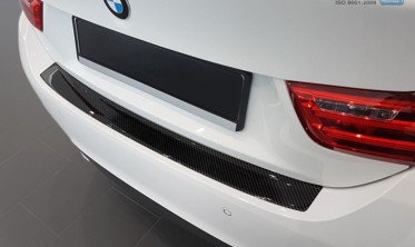 Накладка на бампер BMW 4 F36 Gran Coupe Carbon  фото