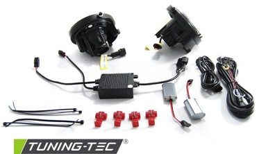 Противотуманки с ДХО BMW MINI COOPER R55, R56, R57, R58, R59, R60, R61 фото