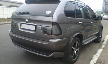 Задні світлодіодні ліхтарі BMW X5 E53 тоновані фото