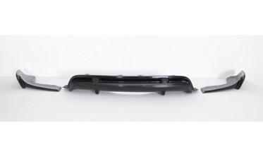 Диффузор заднего бампера BMW X5 E70 LCI в стиле Aero фото