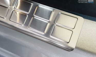 Накладки на пороги із загином Citroen SpaceTourer/Peugeot Traveller 5D/Toyota Proace Verso II фото