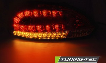 Фонари задние VOLKSWAGEN SCIROCCO III RED SMOKE с диодными поворотами фото