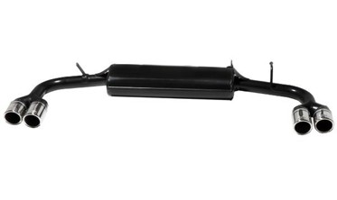 Модельный глушитель Mitsubishi Lancer X на две стороны NEW (118-402/70RS) фото