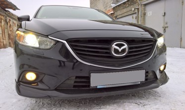 реснички / накладки на фары Mazda 6 (2012-...) фото