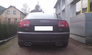 Модельний глушник Audi A8 4E Quattro (101-411/55) фото