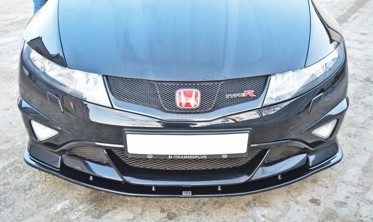 Диффузор передний на бампер Honda Civic VIII Type R Grand Prix фото