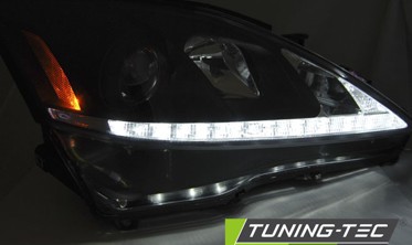 Тюнинг фары передние с диодной строкой LEXUS IS 2006-2013 фото