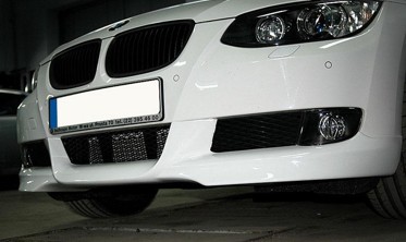 Накладка переднего бампера BMW E92 / E93 дорестайл фото