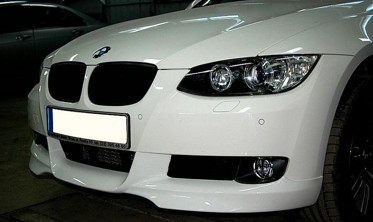 Накладка переднего бампера BMW E92 / E93 дорестайл фото