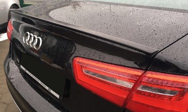 Спойлер на крышку багажника Audi A6 С7 sedan фото