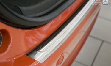 Накладка на бампер із загином Honda Jazz 4 фото
