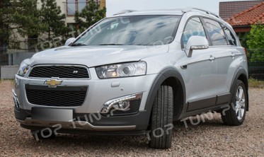 Рамки противотуманных фар с DRL Chevrolet Captiva фото