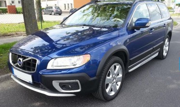 Накладки на пороги Volvo XC70 стиль Cross Country фото