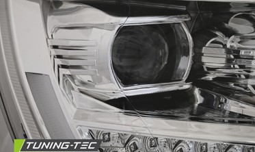 Ксенонові фари передні BMW 5 F10, F11 з діодними кільцями ДХО фото