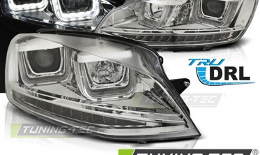 Лінзовані фари передні VOLKSWAGEN GOLF 7 з ДХО фото