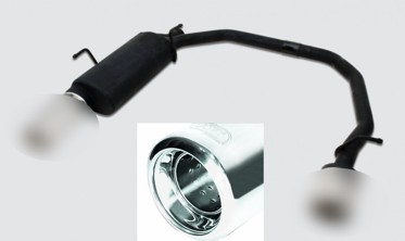Модельный глушитель Peugeot 206 CC 1,6i (121-312/07-2) фото