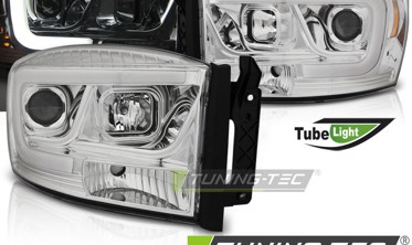 Тюнінг фари tube light передні Dodge Ram 2006-2008 фото