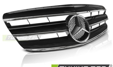 Решітка із зіркою Mercedes W221 у стилі CL фото