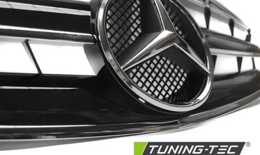 Решітка із зіркою Mercedes W221 у стилі CL фото
