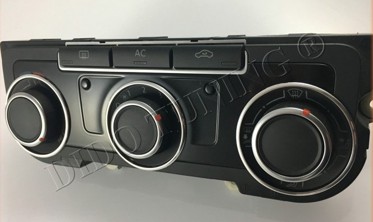Кольца на ручки печки VW Caddy / Golf 6 / Touran / Eos / Jetta / Sirocco / Tiguan / VW T5 fl / T6 / VW CC / Passat B7  фото