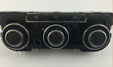 Кольца на ручки печки VW Caddy / Golf 6 / Touran / Eos / Jetta / Sirocco / Tiguan / VW T5 fl / T6 / VW CC / Passat B7  фото