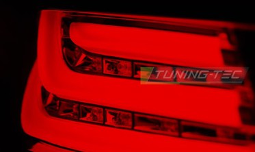 Задние фонари BMW 5 E60 черные диодные фото