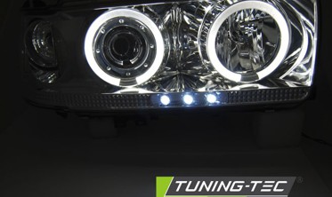 Тюнинговые фары передние с линзами TOYOTA LAND CRUISER FJ 80  фото