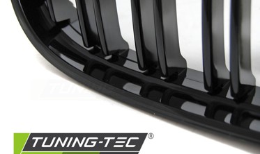 Решетка радиатора (ноздри) BMW E90 / E91 в стиле M черная глянцевая фото