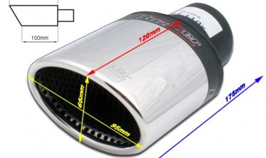 Насадка глушителя Buzzer ZZ110X фото