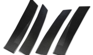 Накладки на двері BMW X1 F48 Carbon фото