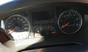Кольца на приборы Peugeot Boxer / Citroen Jumper / Fiat Ducato (2006-2011) фото