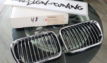 Решітка радіатора BMW E36 хром фото