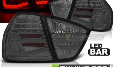 Задние led фонари BMW 3 E90 05-08 тонированные фото