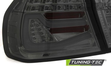 Задние led фонари BMW 3 E90 05-08 тонированные фото