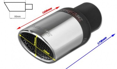 Насадка глушника Buzzer ZZ75X фото