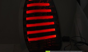Ліхтарі світлодіодні MINI R60 COUNTRYMAN (LED BAR) червоно-білі фото